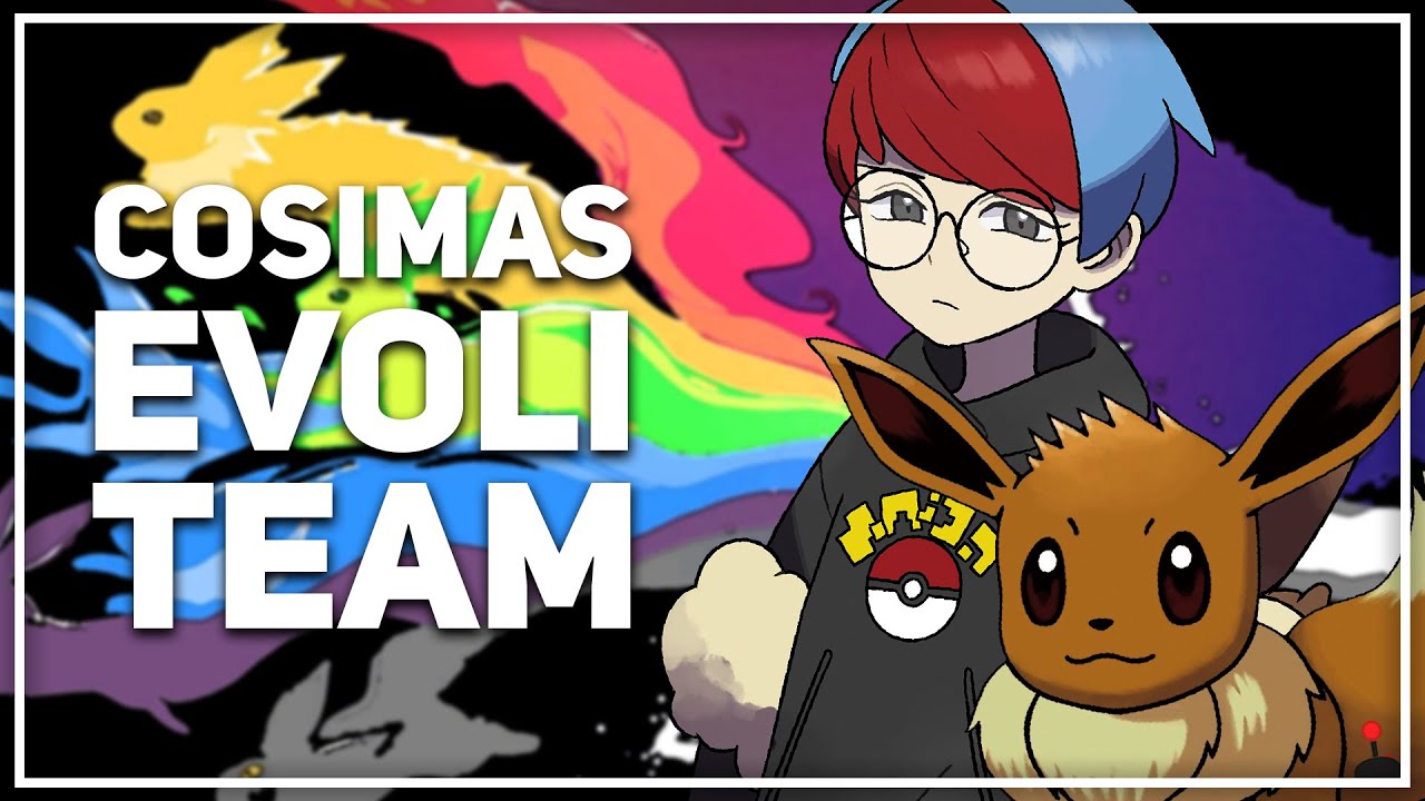 COSIMAS EVOLI POKEMON TEAM 🕹️ Pokémon Karmesin & Purpur Themen Team