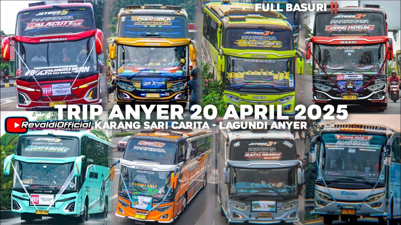 KESERUAN TRIP ANYER 20 APRIL 2025 ,PANTAI KARANG SARI DAN LAGUNDI ANYER , FULL BASURI ‼️🐍
