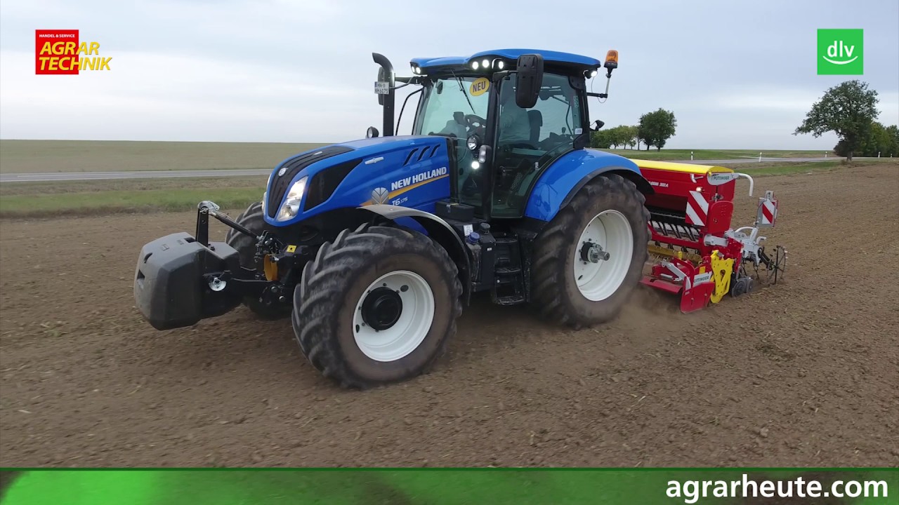 New Holland Traktor T6 im AGRARTECHNIK-Maschinentest