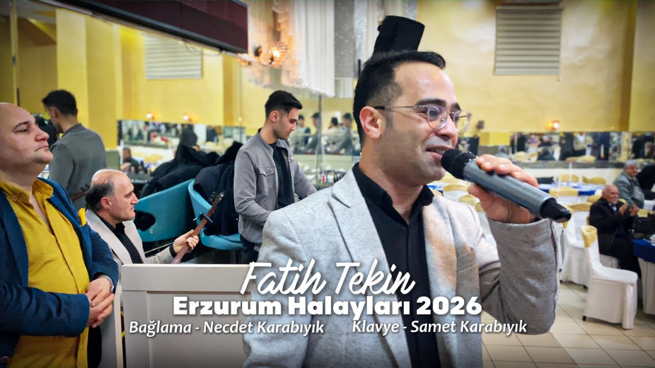Erzurum Halayları 2026 Potpori | Fatih Tekin Ve Grup Nida