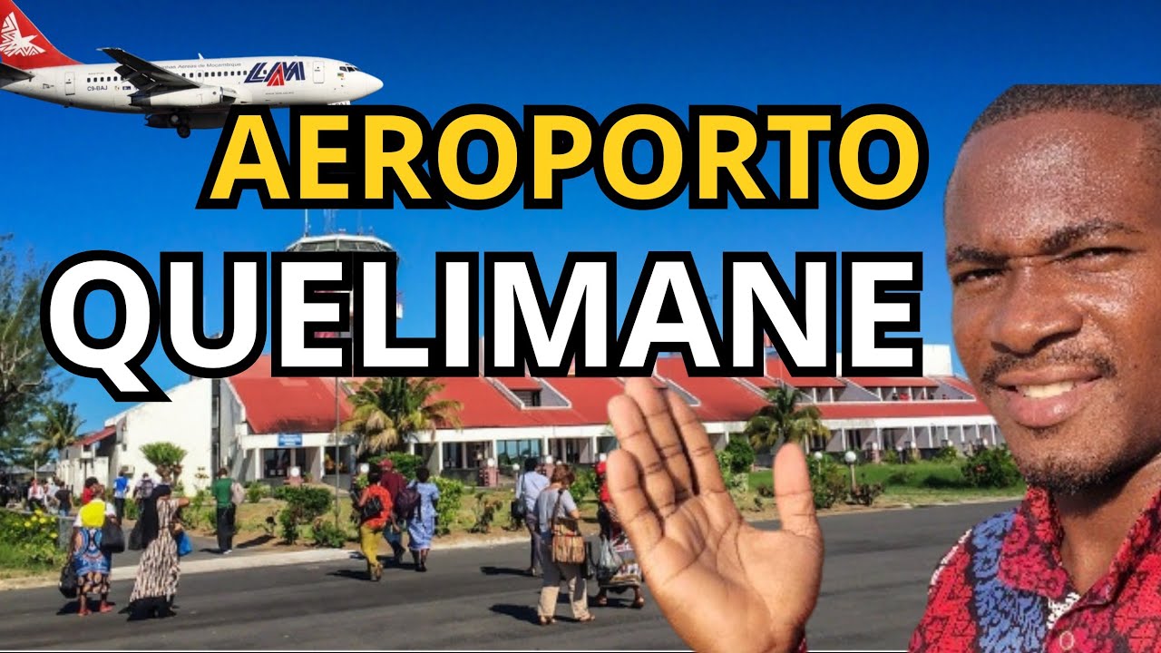 Como são Aeroportos de África Moçambique 🤔😱? Veja o vídeo e te surpreenda te.