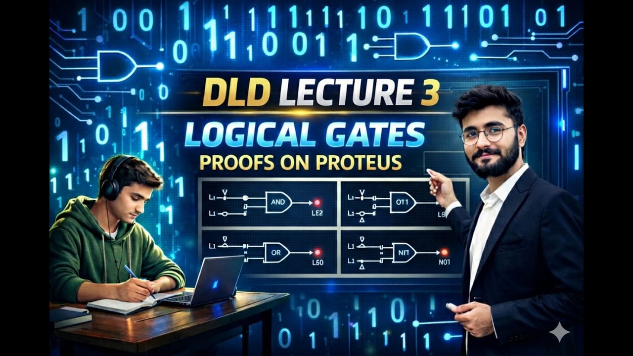 Logic gates AND, OR, NOR and XOR in proteus | Part 2