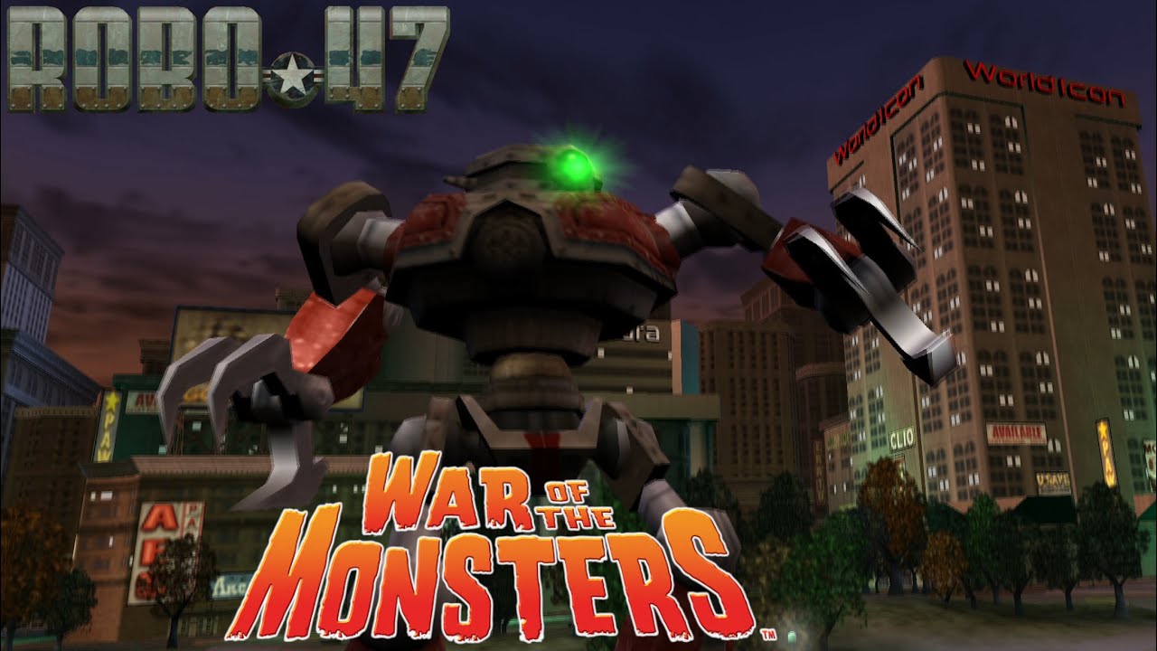 War of The Monsters: Robo-47 (Skin 3) Adventure Mode [PS2]