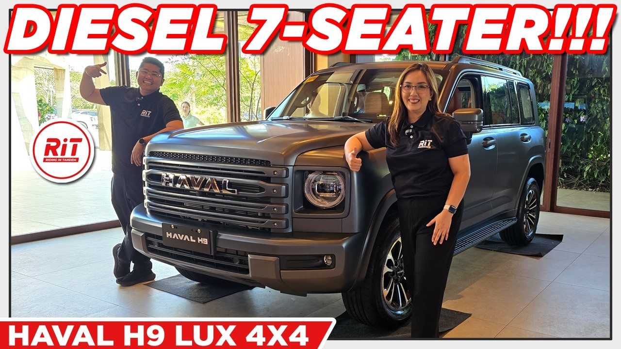 2026 GWM Haval H9 | Diesel 7 Seater 4X4 SUV | RiT Riding in Tandem