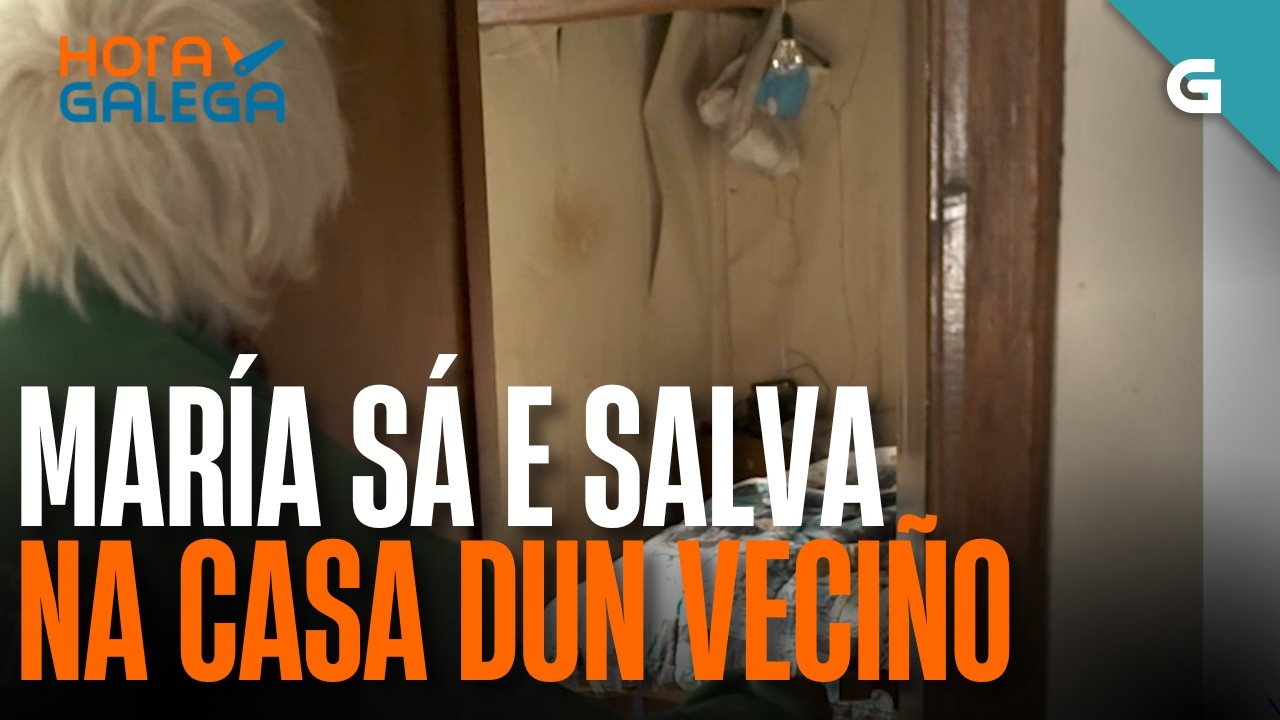 MARÍA sá e SALVA na casa dun VECIÑO | HORA GALEGA