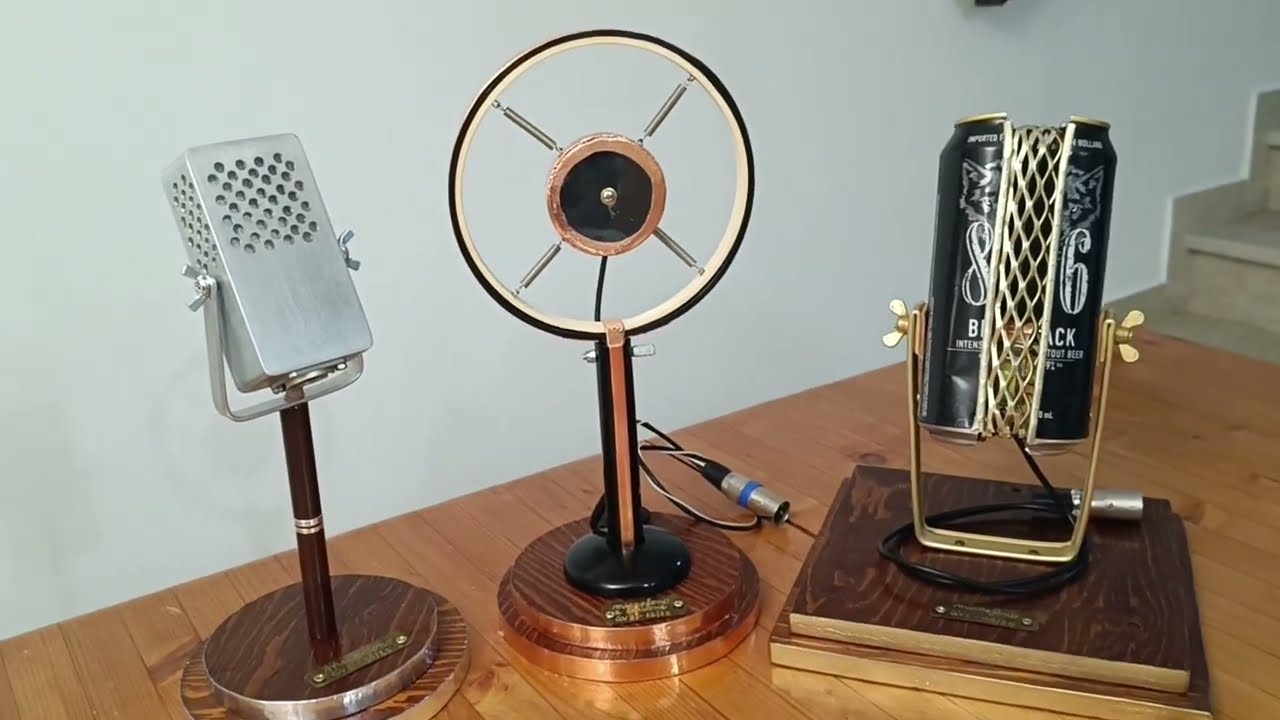 VIDEO N. 1 Homemade Carbon microphone #experiment - Microfono a carbone autocostruito