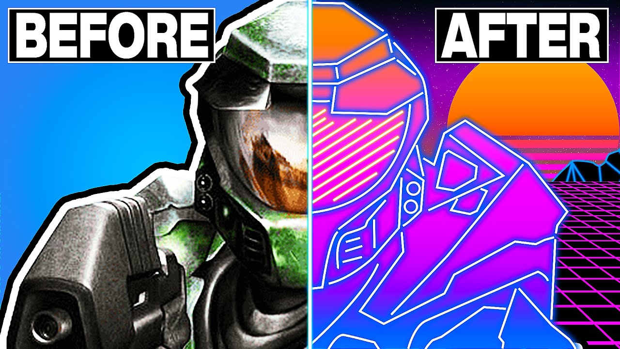 HALO But It's Synthwave