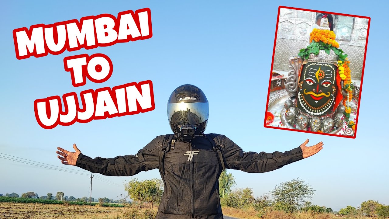 4/12 Mahakaleshwar Jyotirling (Ep.1)|  Mumbai to Ujjain Solo Ride | Har Har Mahadev 🙏🏻🔥| #vlog04