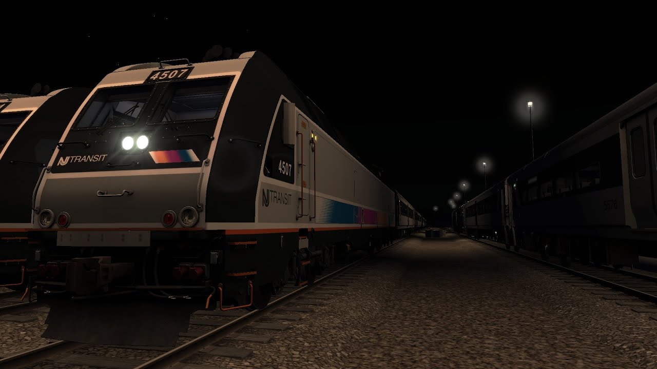 Train Simulator 2016: NJCL Bay Head to NY Penn Full Run With ALP-45DP Timelapse (Early Morning Ride)