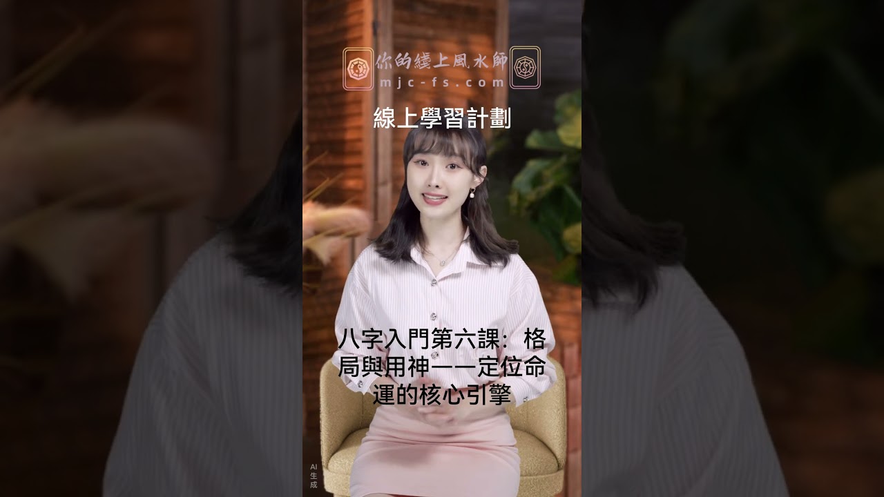 達到專業水準！八字終極心法：「定格局」與「取用神」實戰教學｜第六課：核心引擎