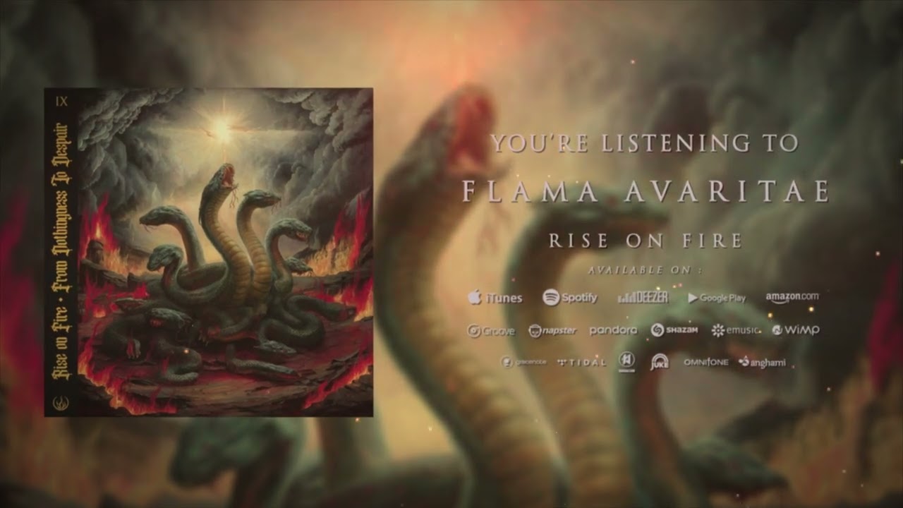 RISE ON FIRE - Flama Avaritae (Official Visualizer)