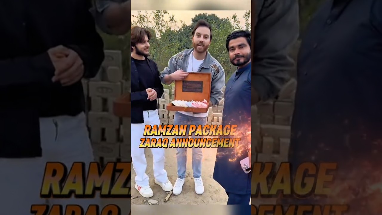Ramzan package announcement zaraq nazir 😱 @ZARAQ NAZIR #maryamnawaz #zaraqnazir #ramzan #ramzan2026