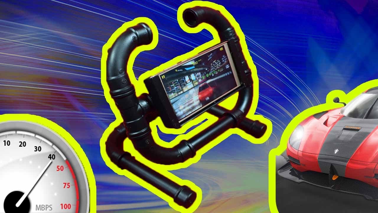 Faça seu próprio volante radical para jogar Asphalt 8 no celular!
