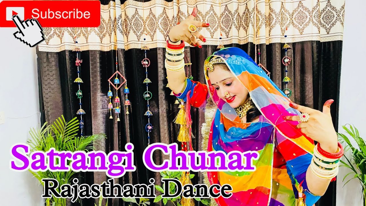 सतरंगी चुनर | Satrangi Chunar | Rajasthani Song | Rajputi Dance | Dance By @NeeluDanceWorld