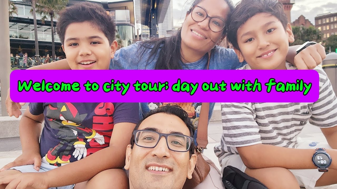 Walk with us; Sydney tour Town hall to Circular Quay 🥰🥰🥰 #family #sydney #holiday #harbourbridge 