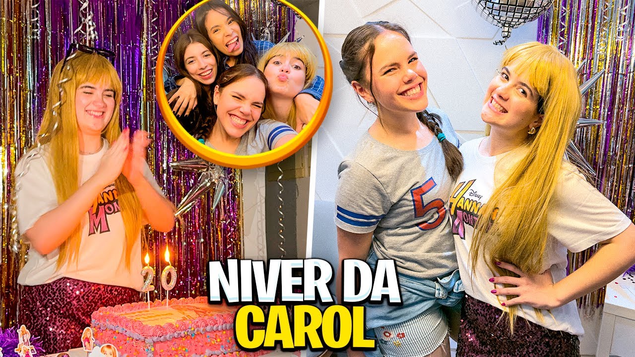 ARRUME SE COMIGO PARA FESTA de 20 ANOS CAROL TEIXEIRA