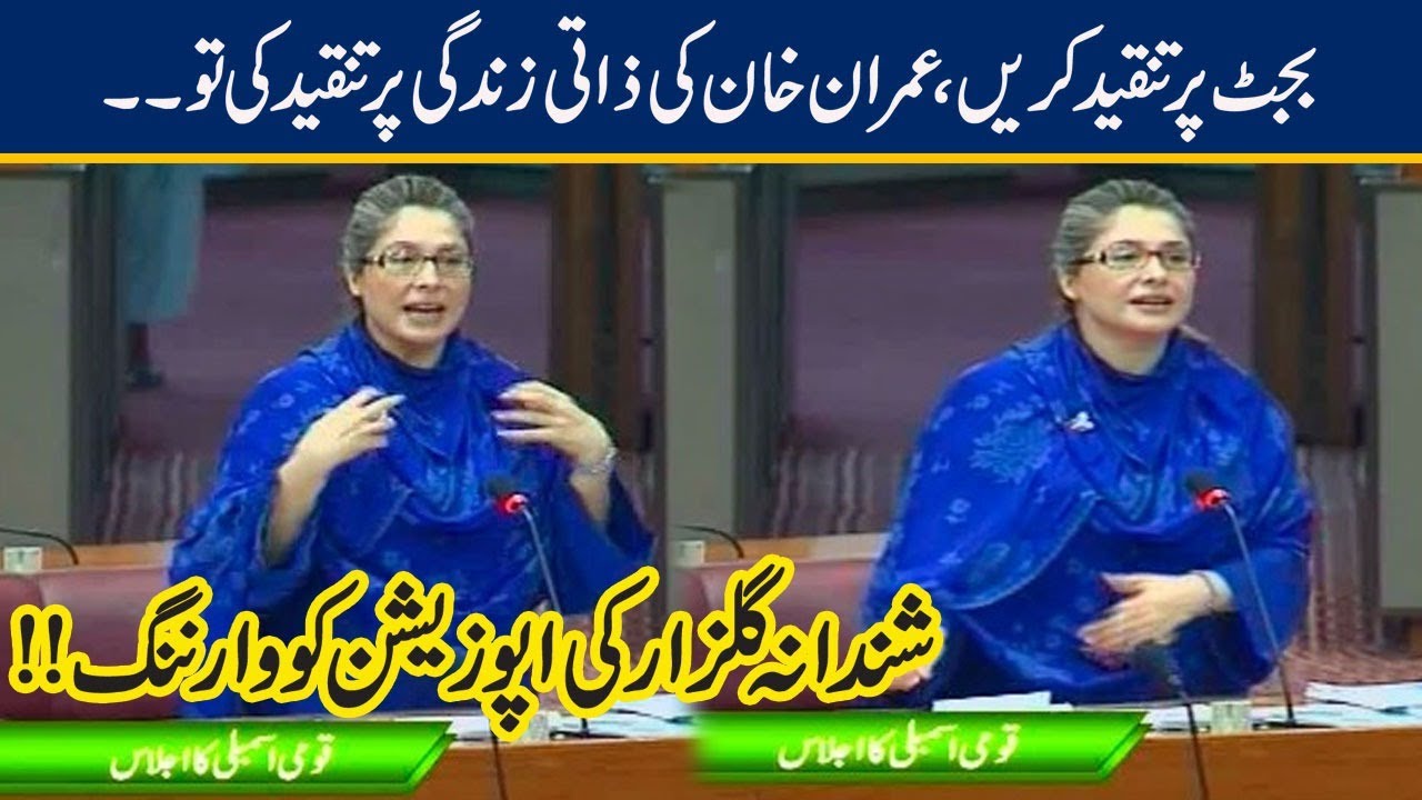 Shandana Gulzar Speech In National Assembly | 25 June 2020
