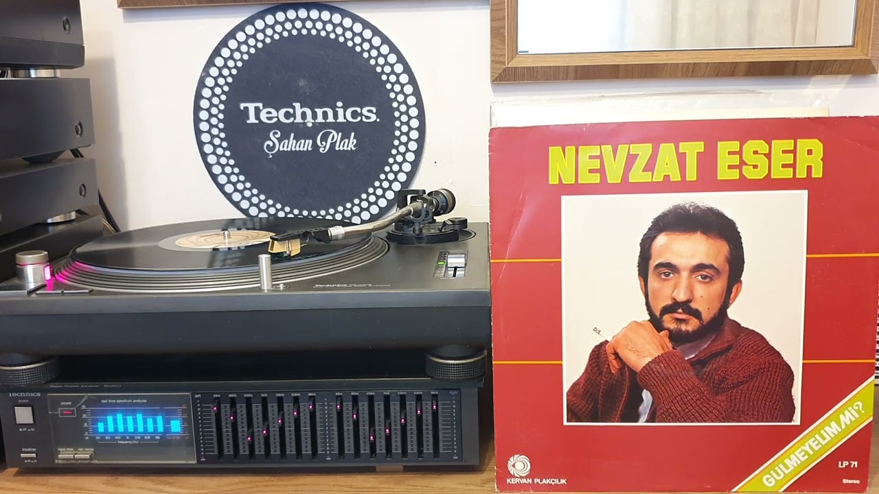 NEVZAT ESER. GİTMEDEN ÖNCE. LP ESKİ BASIM ORİJİNAL PLAK KAYIT