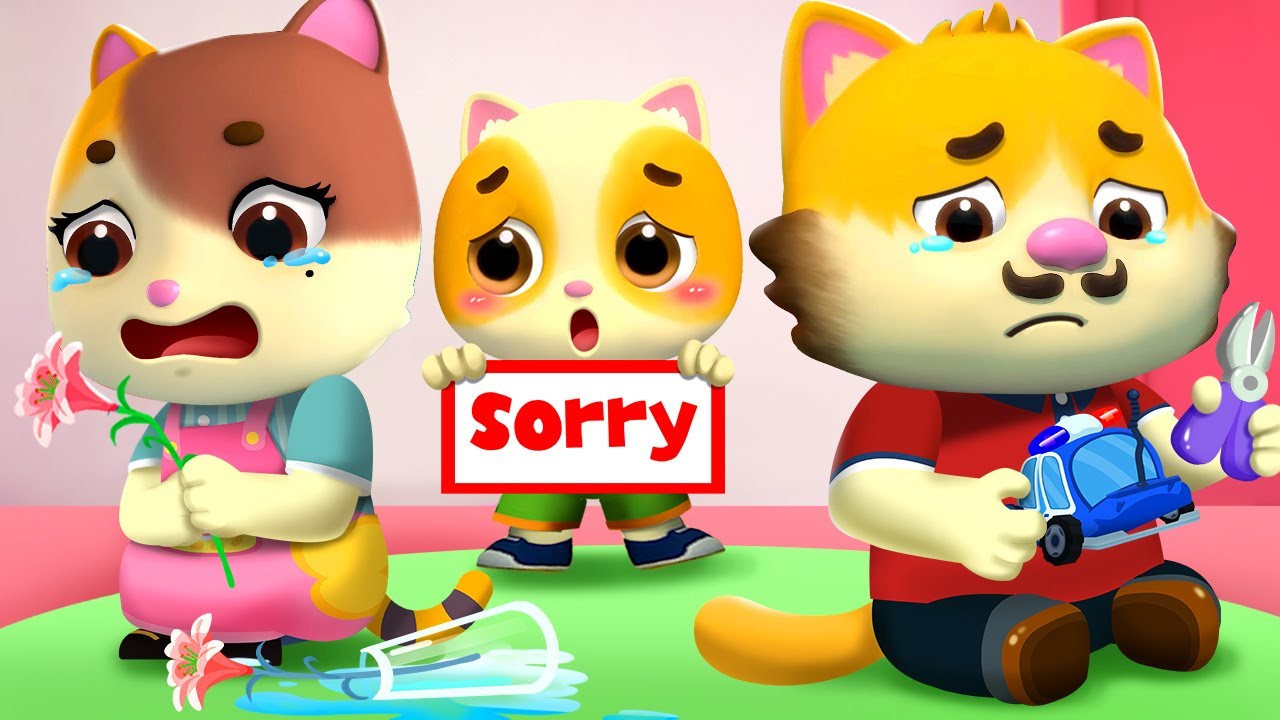 Baby, Be Nice to Families | Good Manners | Cartoon for Kids | Kids Songs | Mimi and Daddy