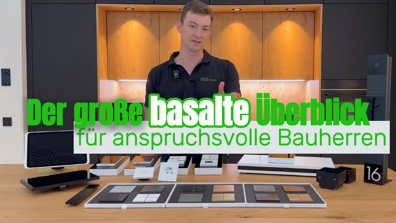 Der große basalte Home Überblick für anspruchsvolle Bauherren, die das Besondere im Haus suchen