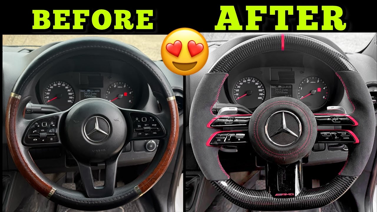 2017 - 2026 MERCEDES Sprinter W907 W910 - HOW TO CHANGE STEERING WHEEL - DIY
