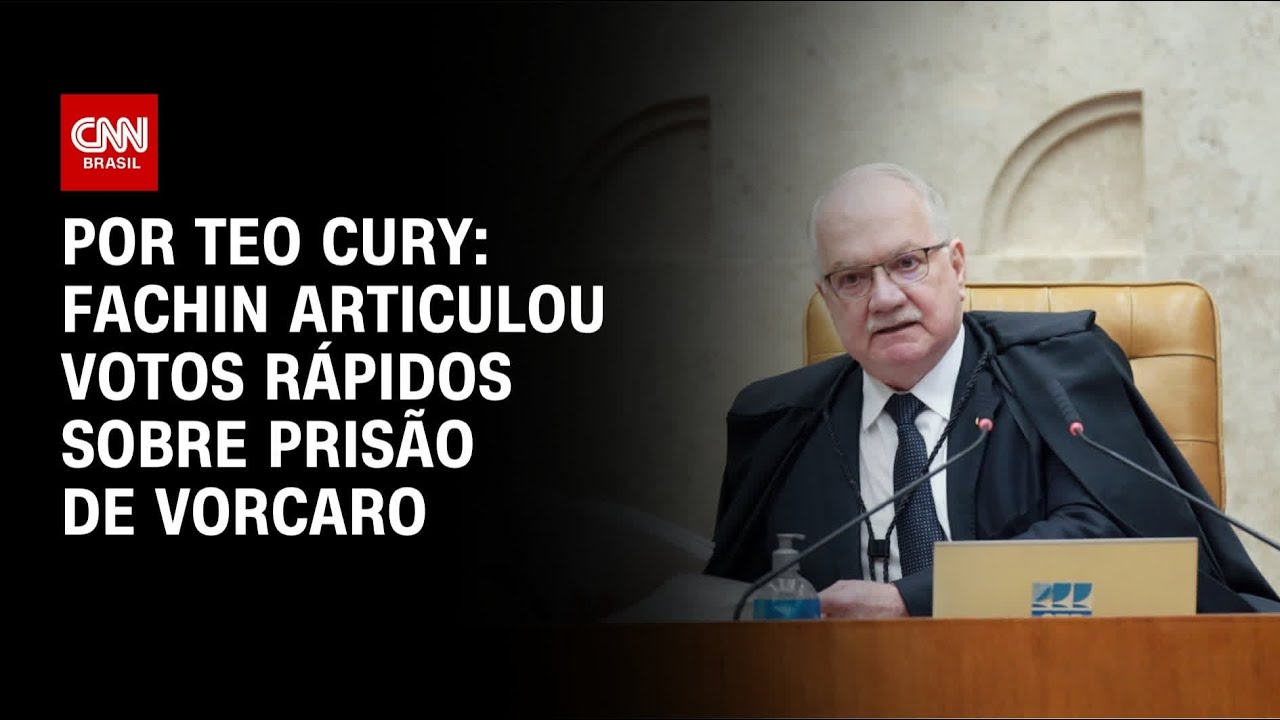 Fachin articulou votos rápidos sobre prisão de Vorcaro para evitar desgaste | CNN NOVO DIA