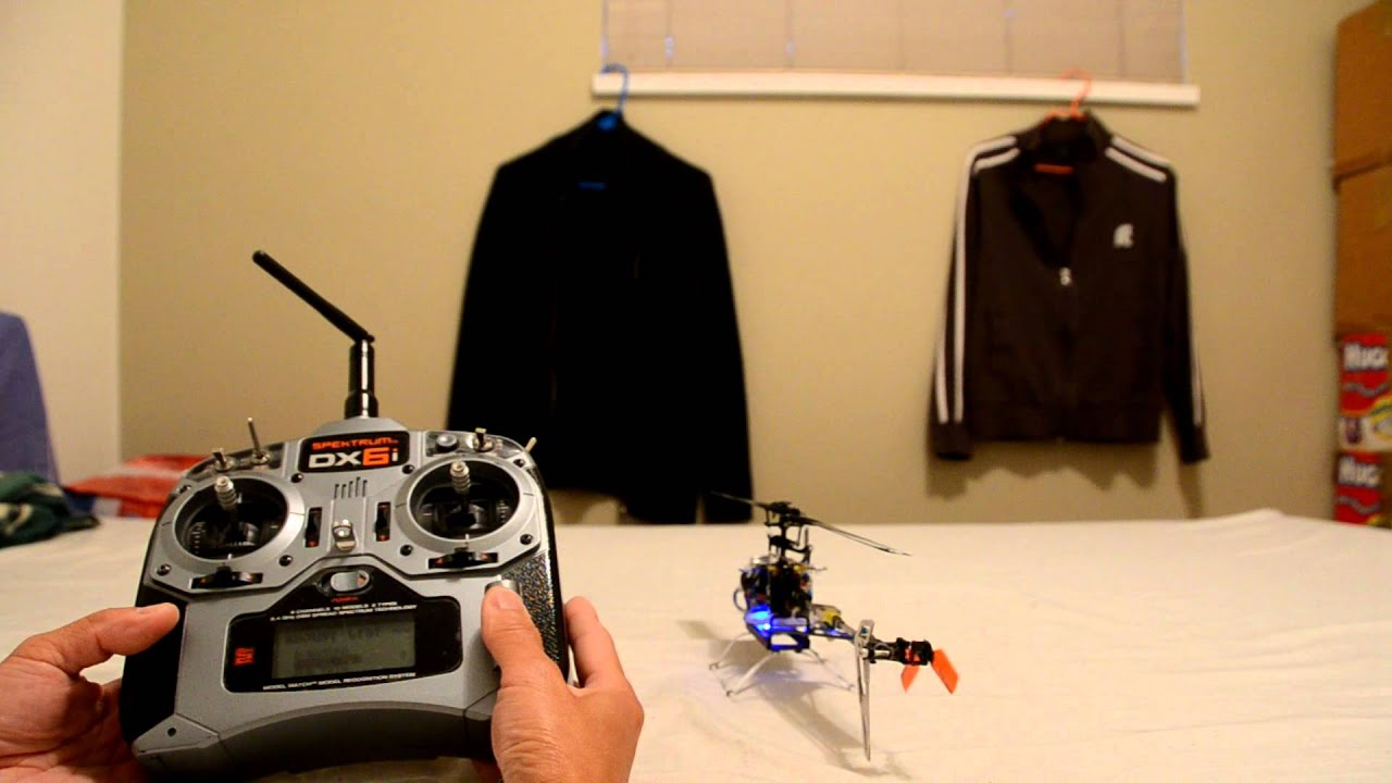 Blade 130X How to subtrim a bad mainboard that doesn't zero pitch/roll/yaw rates at center sticks