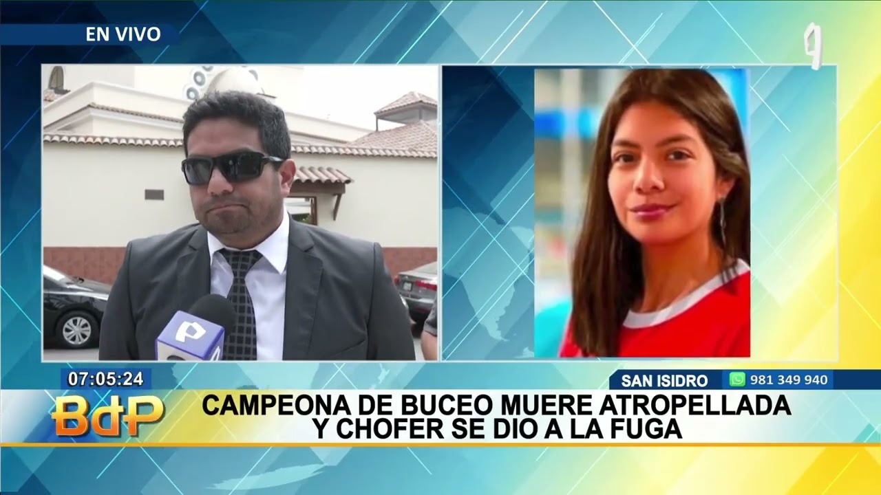 Campeona nacional de buceo muere tras ser atropellada en San Isidro: chofer habría fugado
