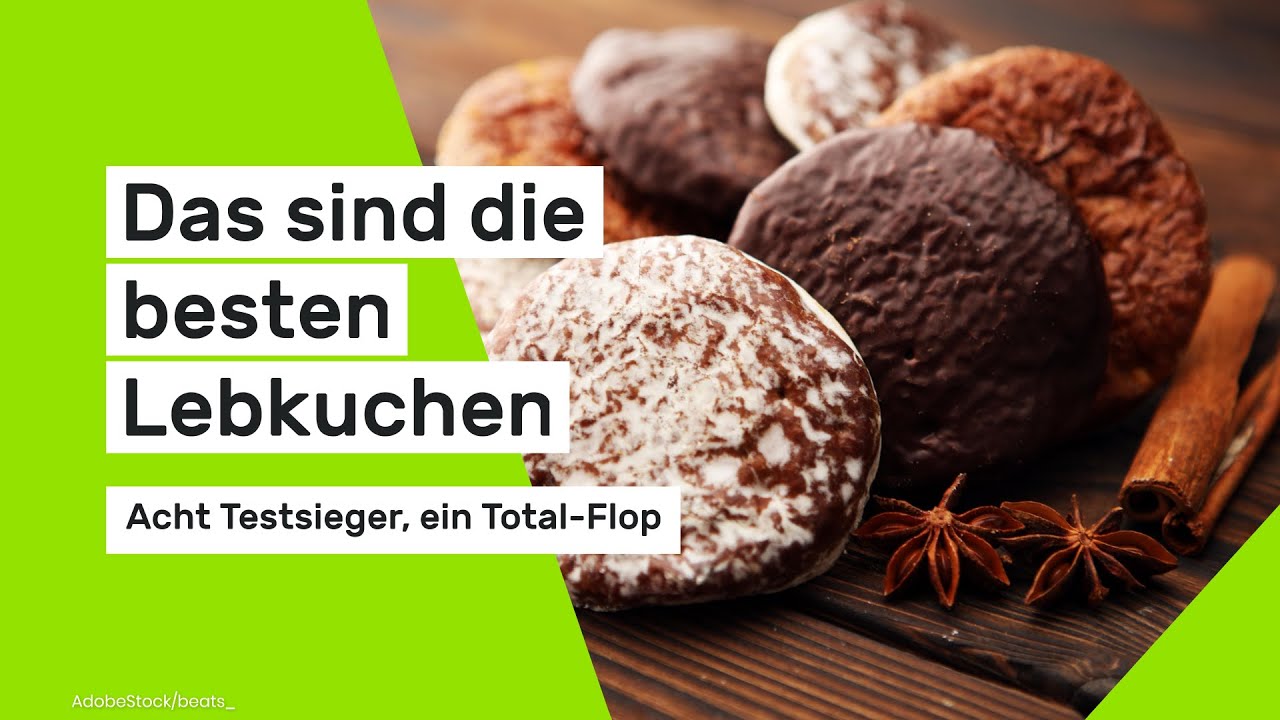 &Ouml;kotest im Dezember 2025: Acht Testsieger, ein Total-Flop - das sind die besten Lebkuchen