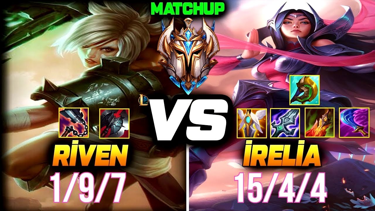 Irelia vs Riven | Guides How to Play Irelia Top Counter Riven + Best Build/Runes Season 12