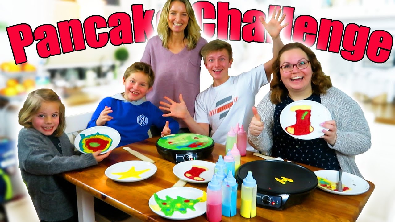 Pancake Challenge Weihnachten Edition mit den Spielzeugtestern 😎 TipTapTube UNCUT