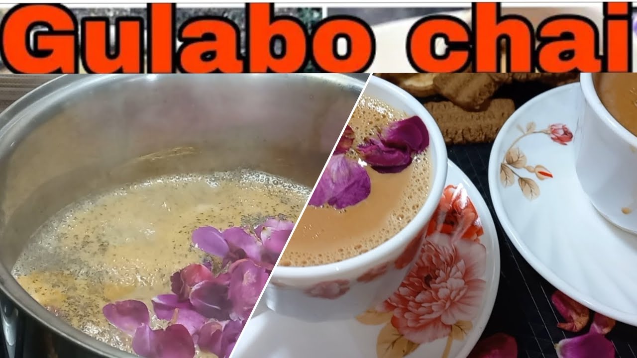 Gulabo Chai Recipe ☕Winter Special chai recipe /Perfect Tea Recipe by Ayesha  ka Kitchen