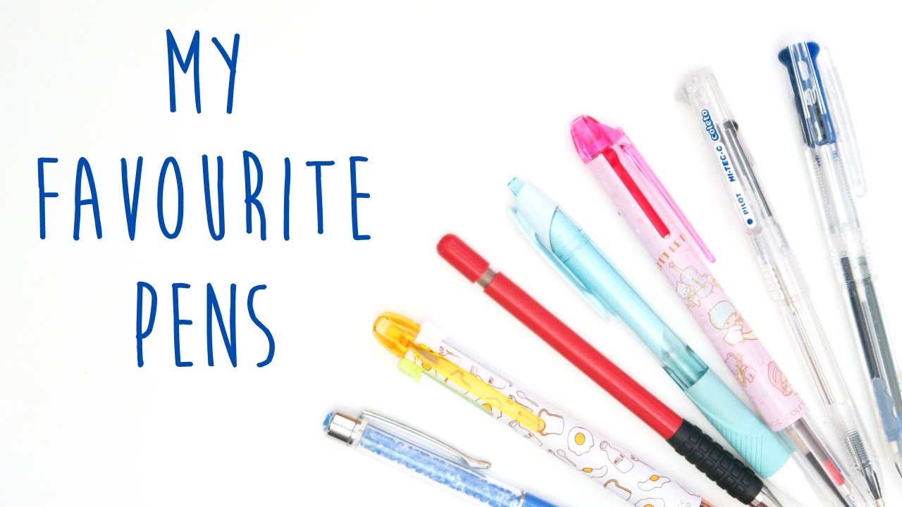 My Favourite Pens + Planning Tools ~ A Beautiful Fable