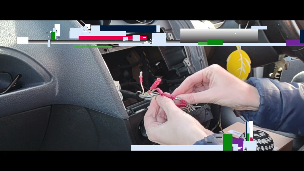 INSTALLING MY ANDRIOD UNIT IN MY FIESTA MK6  Picks Up After Wiring The Harness