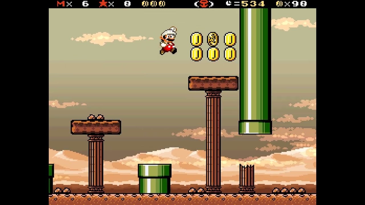 Mario's Quest: The Return of the MegaKoopas (World 2-B: Fiery Badlands)