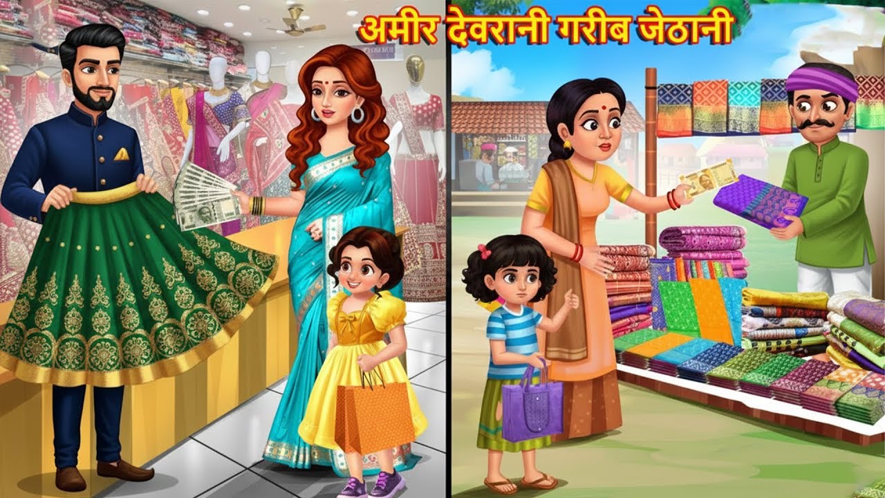 अमीर देवरानी गरीब जेठानी | Jethani Devrani | Hindi Kahani | Moral Stories |Bedtime Stories