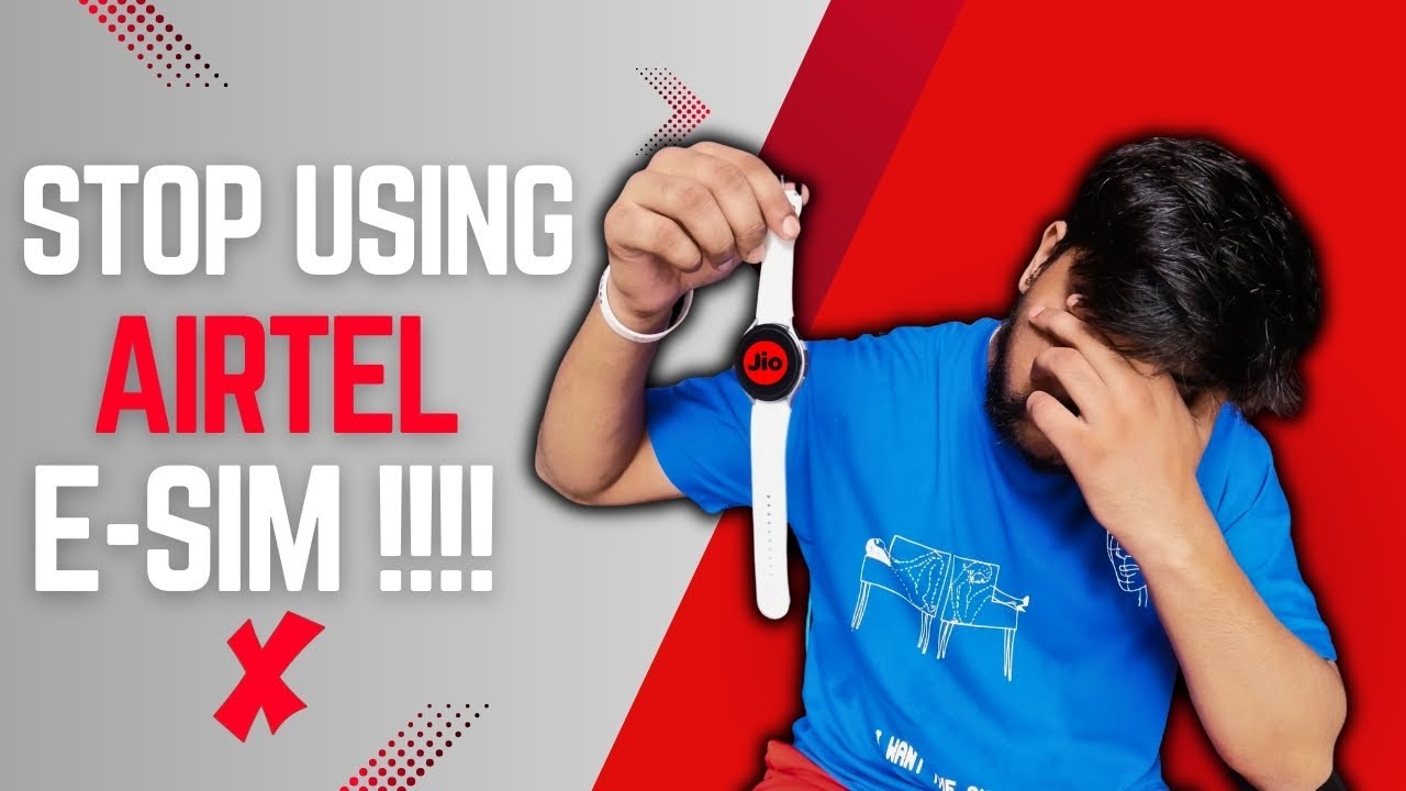 Stop Using Airtel ESIM on Smartwatch !! ❌