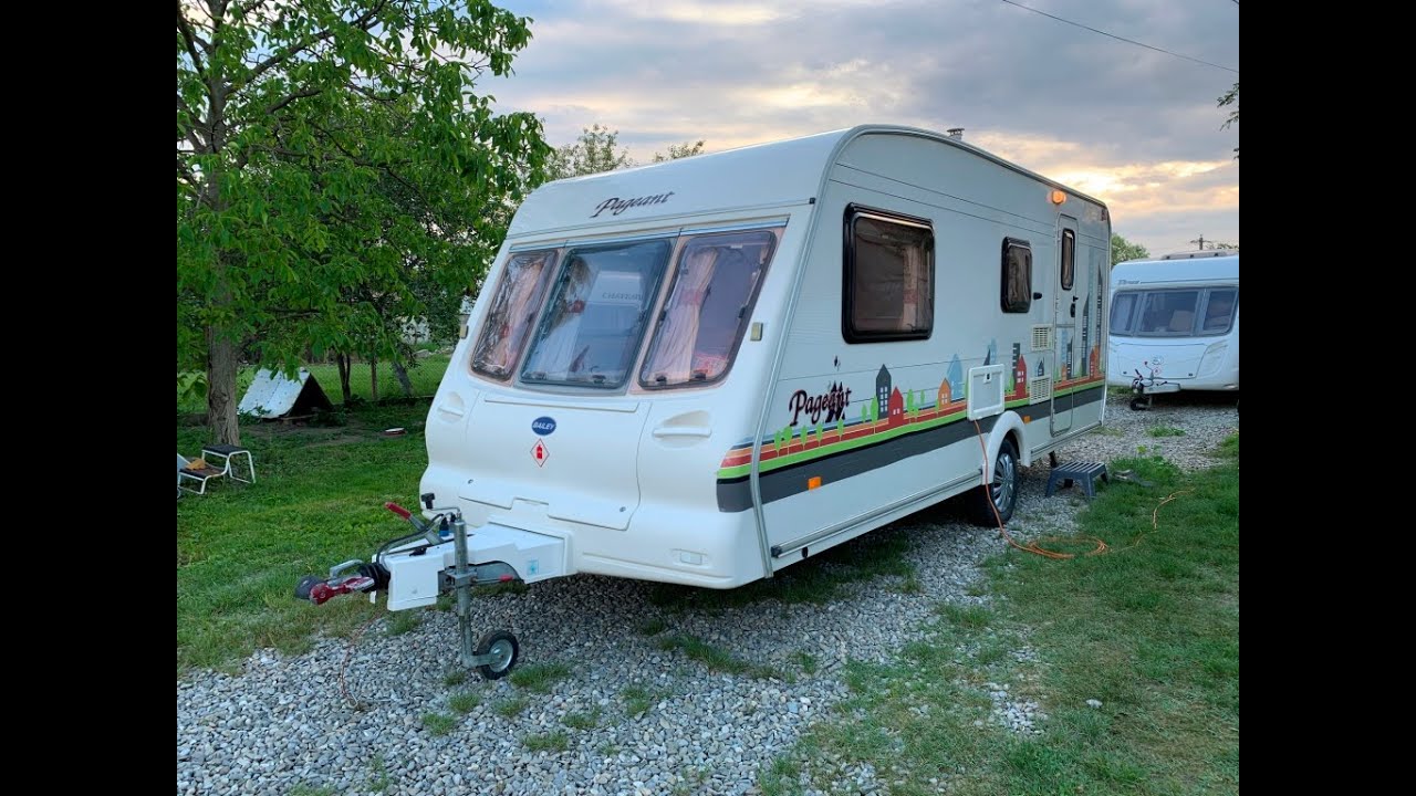 (Prezentare Rulota) Bailey 2002 (2 zone) Boiler gaz, Cabina dus, baterie 12v, Inmatriculata