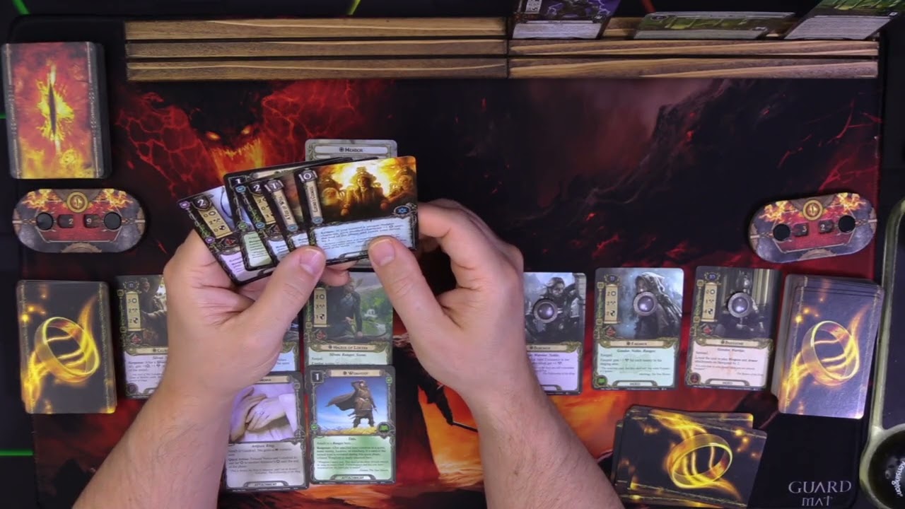 Solo Long Play: Journey Along the Anduin for Lord of the Rings LCG
