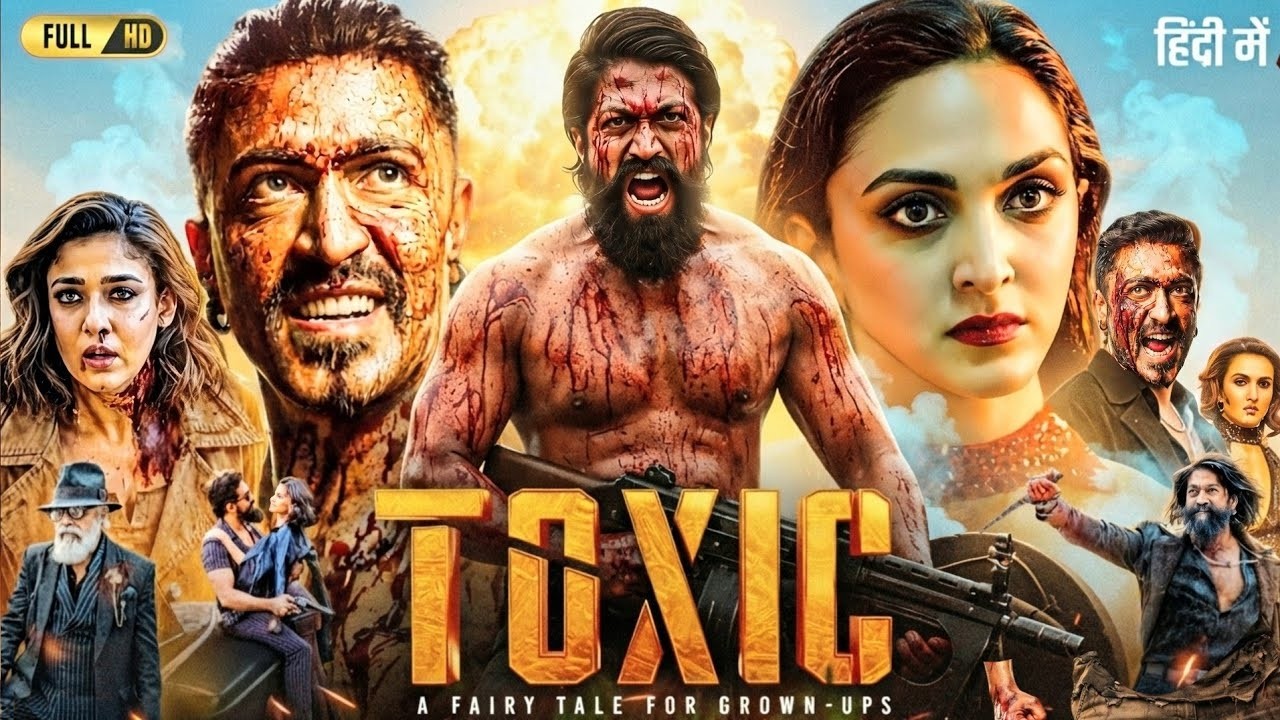 Toxic (2026) Full Movie In Hindi Dubbed | Yash | Kiara Advani | New South Indian Hindi Dubbed Movies