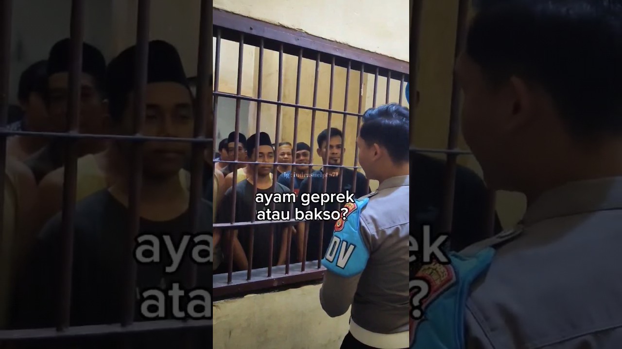 berbagi dengan tahanan | ayam geprek