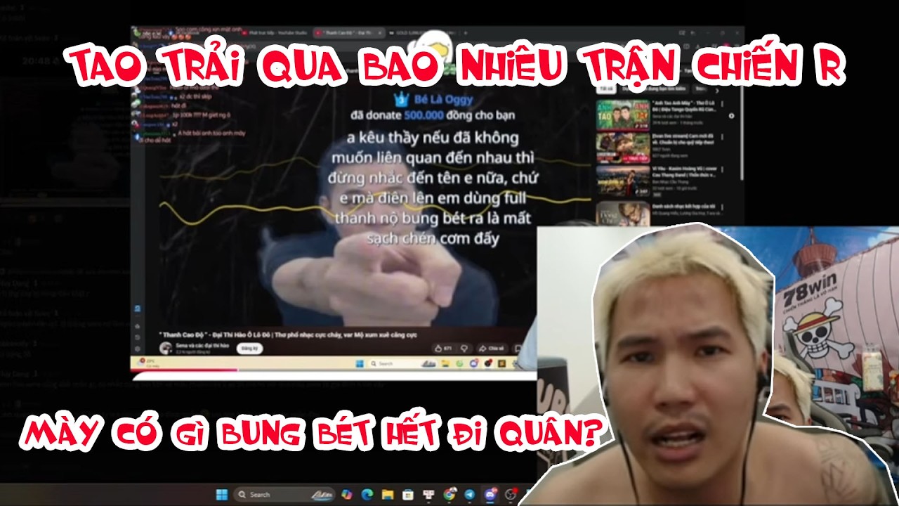 Sena nói thẳng mặt Quân Mario và thách đố Quân có gì bung bét hết đi