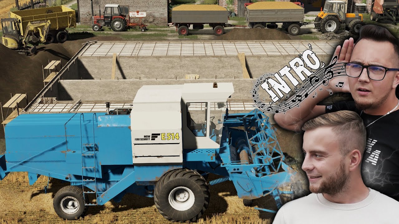 NOWE INTRO! 🔥 Żniwa 2023 & Sprzedaż Zboża Na Młyn 😱 Konczymy Sianokosy 🌱