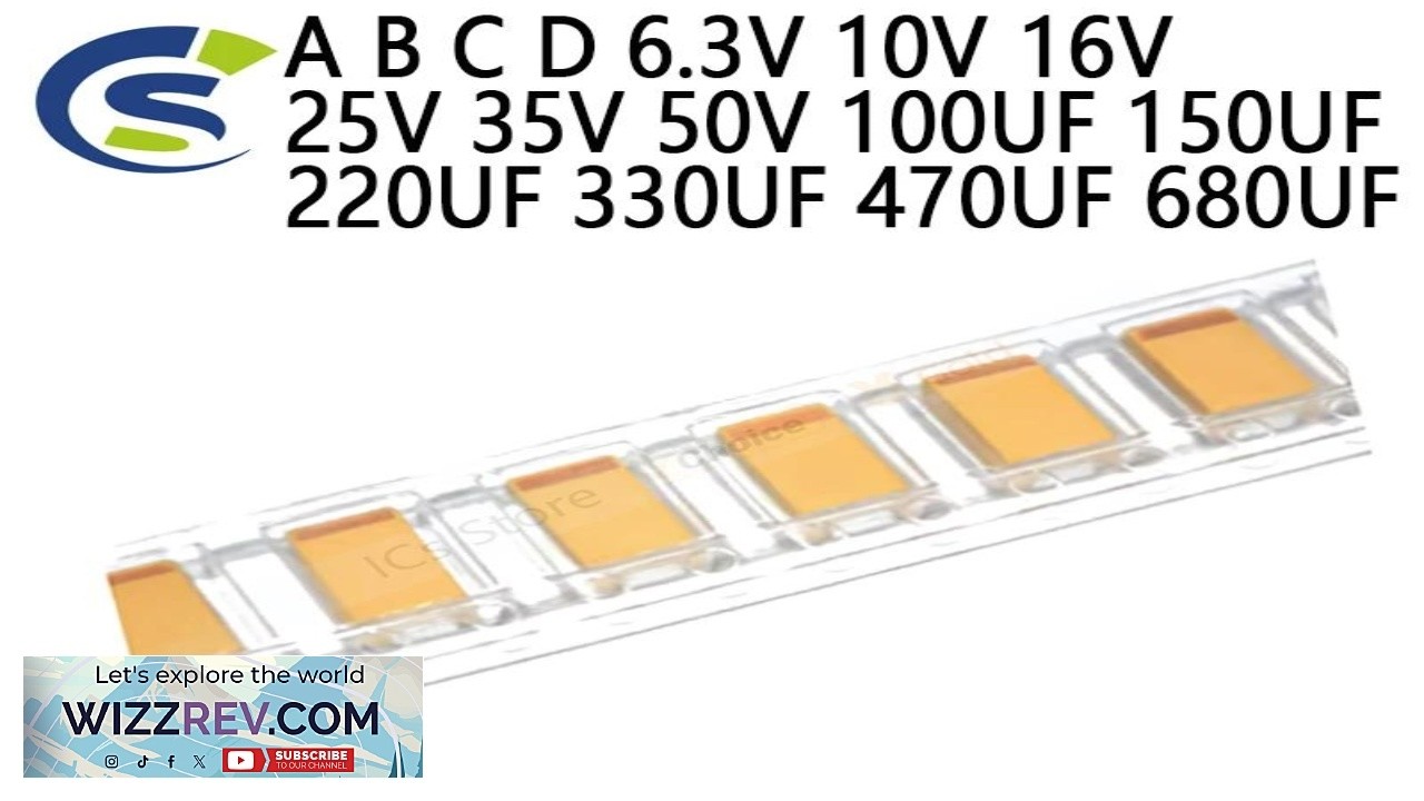 10PCS Tantalum Capacitor 3216 3528 4.7 6.8 10 15 22 33 47UF A B C D 6.3V 10V
