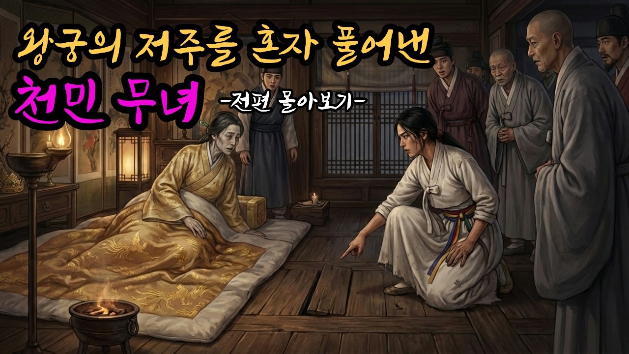 (FULL STORY) 왕궁의 저주를 혼자 풀어낸 천민 무녀ㅣ전편몰아보기ㅣ천민 무녀가 왕실 저주를 풀었지만 모든 보상을 거절했다  | 진성여왕 야담 ㅣ실화 ㅣ옛날이야기