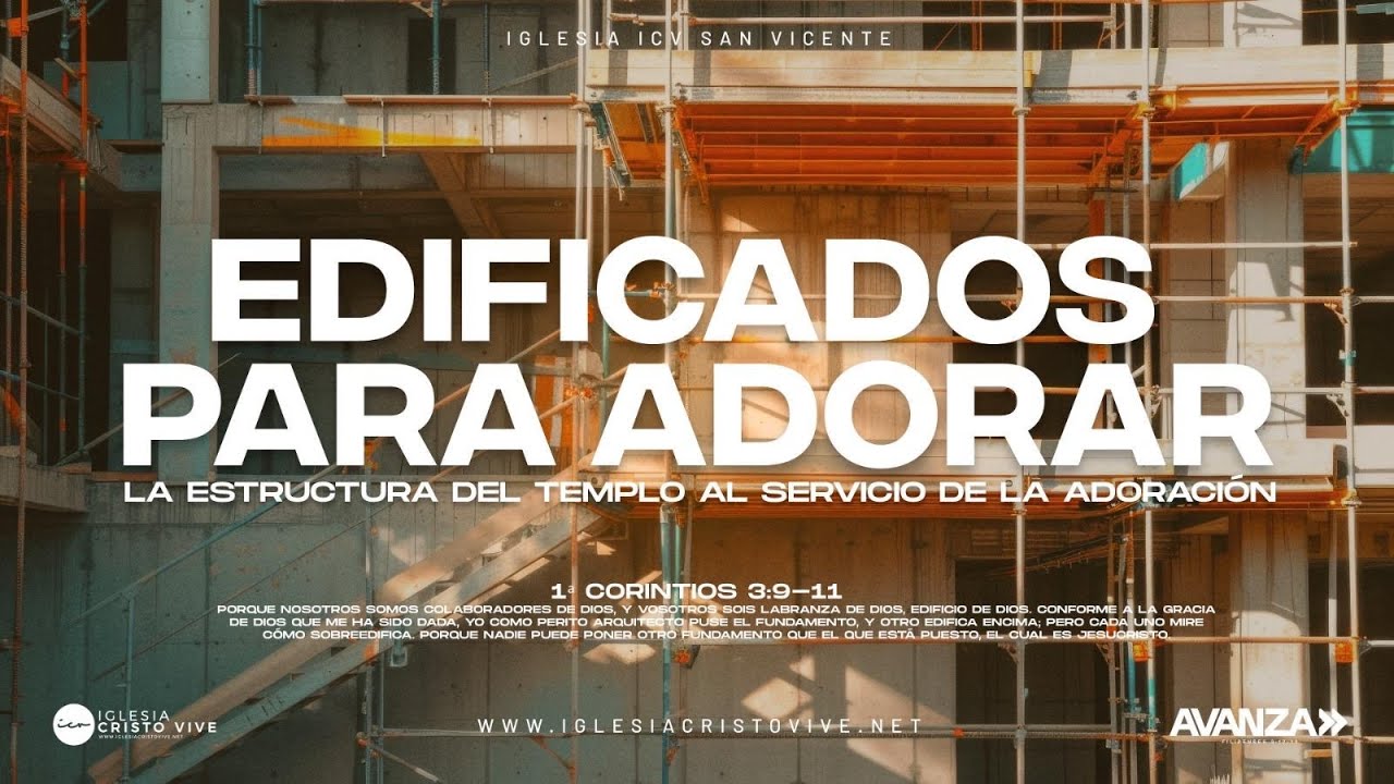 EDIFICADOS PARA ADORAR  | Pr José Ángel Padilla |  Domingo 18  de Enero 2026