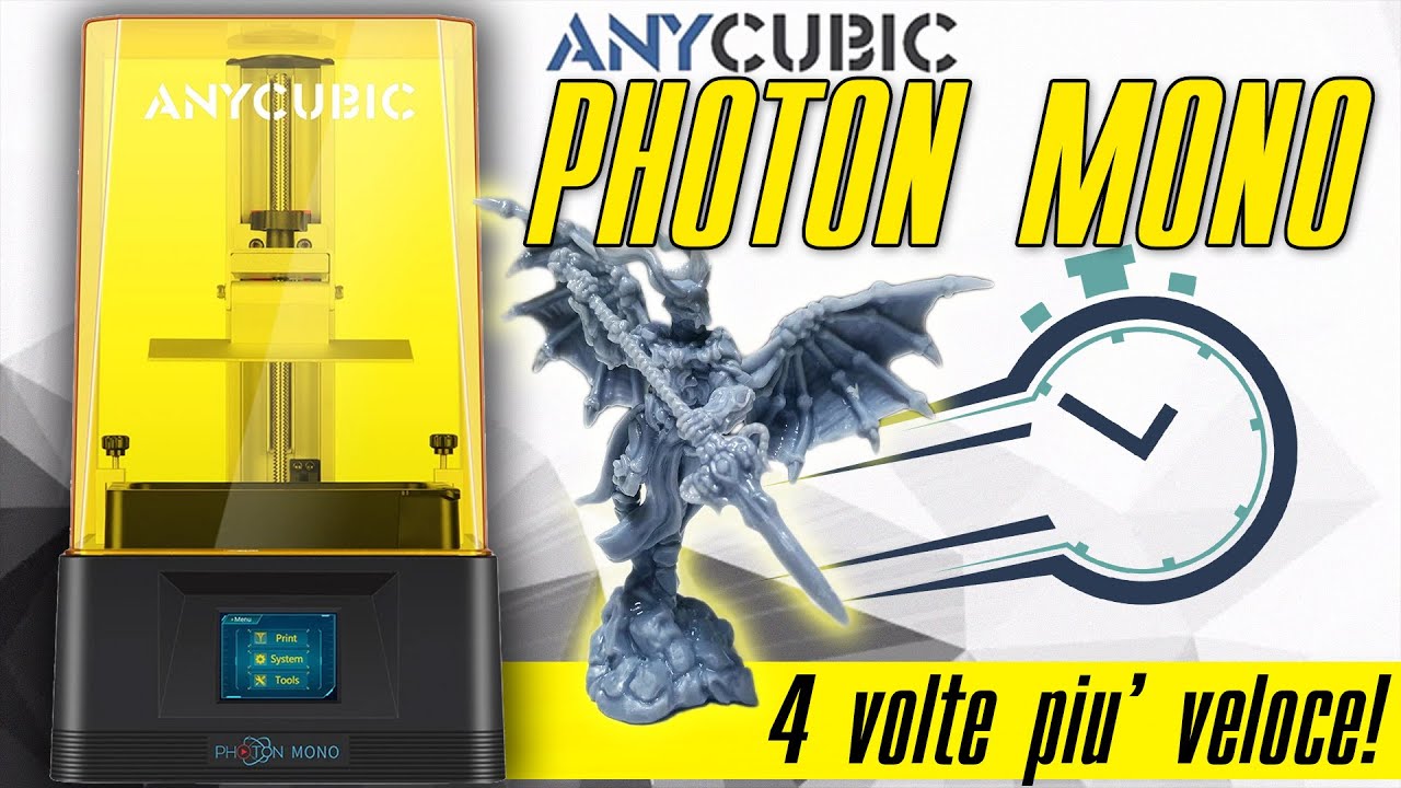 ANYCUBIC PHOTON MONO - Stampa ad alta velocità a soli 200$!