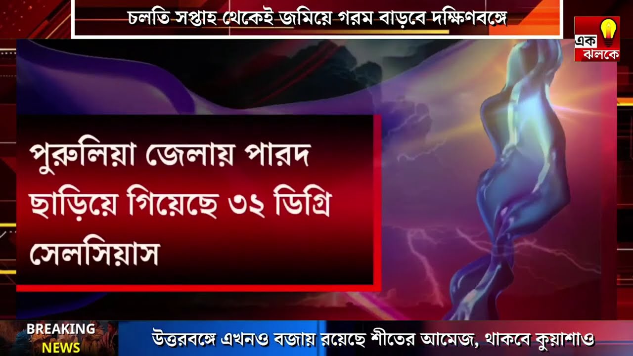 LIVE Weather Update: দক্ষিণবঙ্গে তাপমাত্রা পৌঁছবে ৩৫ ডিগ্রির ঘরে, পুড়বে রাজ্য! | Bangla News