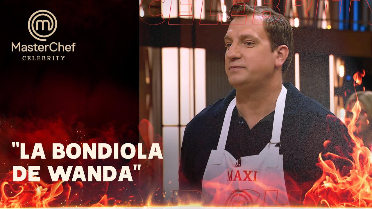 "La bondiola de Wanda": el plato de Maxi López que hizo reír a todos - Masterchef Celebrity