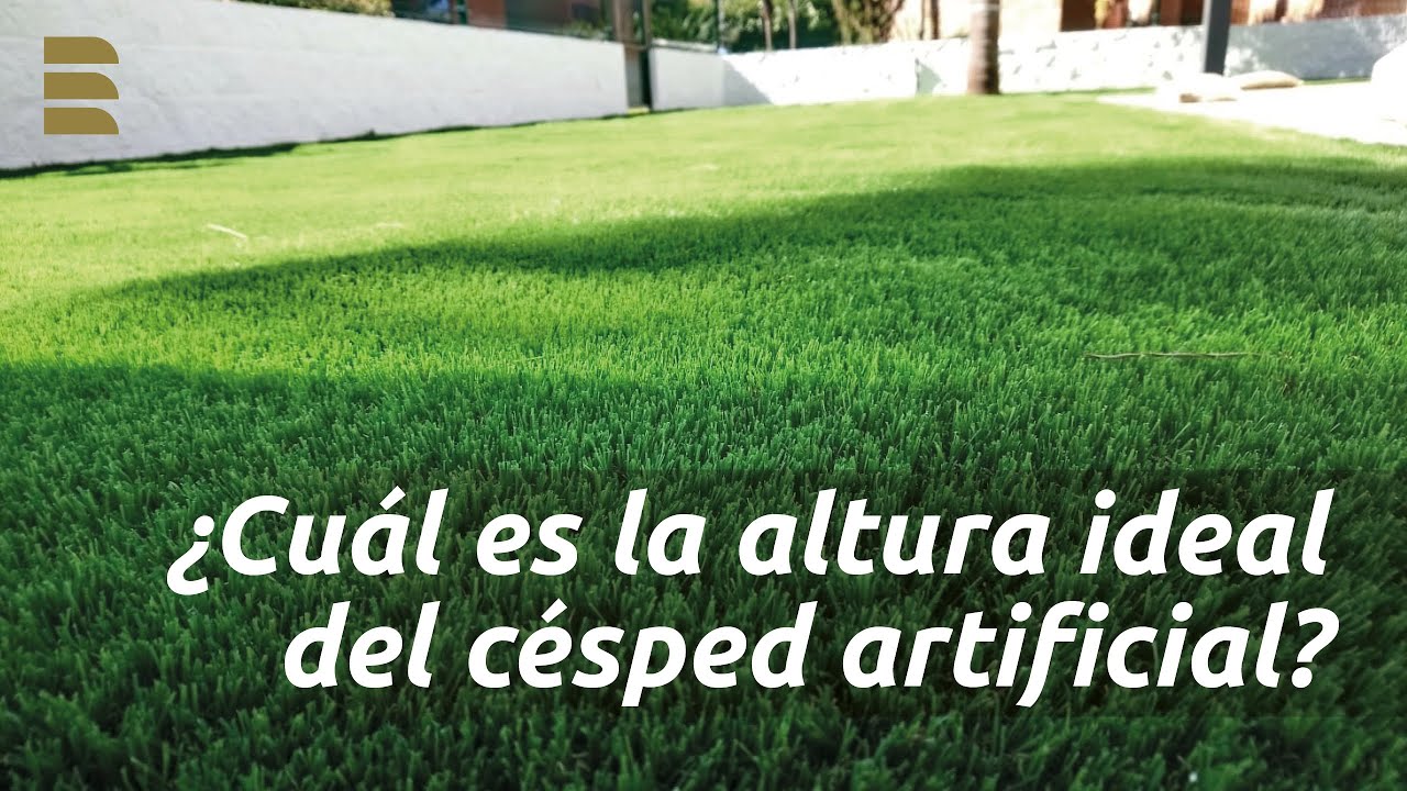 ¿Cuál es la altura ideal del césped artificial? | Eurocesped ✅ 🌱